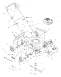 Page A Diagram and Parts List for 2004 Yard Man Lawn Mower